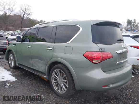 2011 Infiniti QX56 8-passenger с VIN JN8AZ2NC4B9302676, выставлен на аукционе IAAI как лот 41286126 с пробегом 210 229 миль миль и . История ставок и продаж доступна на DreamBid. Изображение 15.