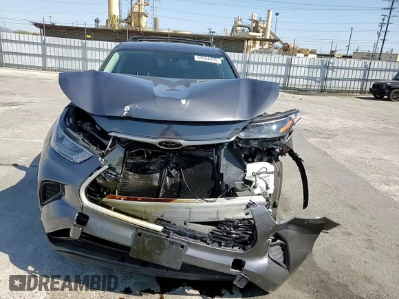 2020 Toyota Highlander L with VIN 5TDCZRAH5LS019723, listed as a Copart auction lot 54934455 with 61,133 mi miles and Salvage title. Bid and sale history available at DreamBid. Image 14.