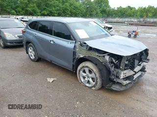 2021 Toyota Highlander L z VIN 5TDZZRAH8MS032512, wystawiony jako IAAI lot #42364573 z przebiegiem 73 004 mil mil oraz . Historia ofert i sprzedaży dostępna na DreamBid. Obrazek 1.