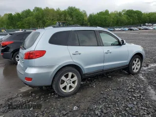2007 Hyundai Santa Fe SE with VIN 5NMSH73E07H040588, listed as a Copart auction lot 56698875 with 177,099 mi miles and Salvage title. Bid and sale history available at DreamBid. Image 3.