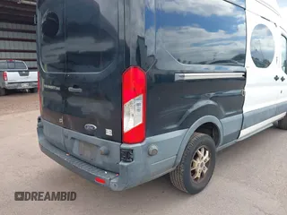 2015 Ford Transit with VIN 1FTYR2XM4FKB28350, listed as a IAAI auction lot 41989089 with 100,823 mi miles. Bid and sale history available at carsss.com. Image 6.