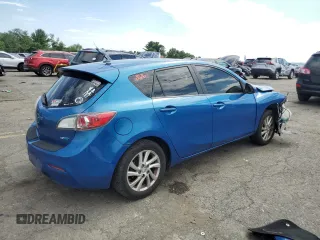 2012 Mazda 3 i Touring with VIN JM1BL1L88C1679005, listed as a Copart auction lot 64215215 with 133,091 mi miles and Salvage title. Bid and sale history available at DreamBid. Image 3.