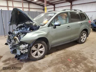 2015 Subaru Forester 2.5i Premium with VIN JF2SJADC7FH480386, listed as a Copart auction lot 52705155 with 0 mi miles and Salvage Title. Bid and sale history available at carsss.com. Image 1.