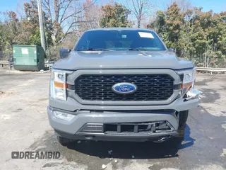 2021 Ford F-150 XL with VIN 1FTEW1EP0MFA56166, listed as a IAAI auction lot 41858793 with 48,498 mi miles and . Bid and sale history available at DreamBid. Image 12.