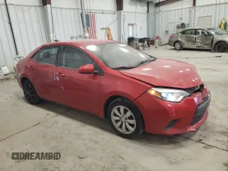 2016 Toyota Corolla L z VIN 2T1BURHE1GC688401, wystawiony jako Copart lot #58519415 z przebiegiem 117 667 mil mil oraz Nie do naprawy • Non repairable. Historia ofert i sprzedaży dostępna na DreamBid. Obrazek 4.