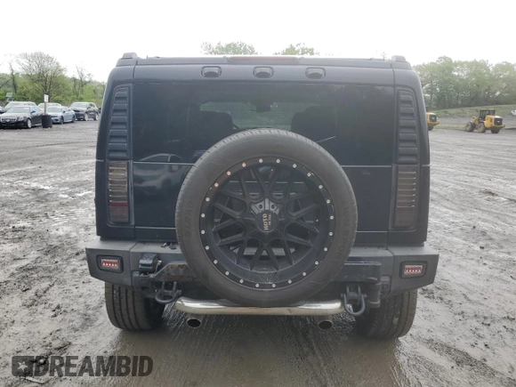 2006 Hummer H2 z VIN 5GRGN23U66H117438, wystawiony jako Copart lot #55833845 z przebiegiem 182 015 mil mil oraz Szkody całkowita. Historia ofert i sprzedaży dostępna na DreamBid. Obrazek 6.