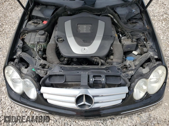 2006 Mercedes-Benz CLK-Class 3.5L with VIN WDBTK56G26T069271, listed as a Copart auction lot 52191604 with 117,124 mi miles and Salvage Title. Bid and sale history available at carsss.com. Image 11.