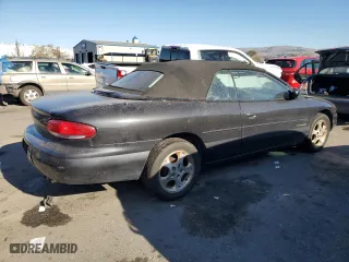 1999 Chrysler Sebring Jxi with VIN 3C3EL55H9XT603457, listed as a Copart auction lot 88762925 with 98,093 mi miles and Clean Title. Bid and sale history available at carsss.com. Image 3.