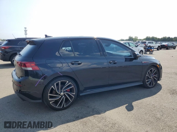 2022 Volkswagen GTI Autobahn with VIN WVW587CD2NW217432, listed as a Copart auction lot 68704564 with 34,672 mi miles and Salvage Title. Bid and sale history available at DreamBid. Image 3.