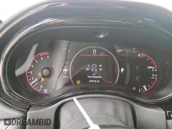 2023 Dodge Durango R/T with VIN 1C4SDJCT4PC549993, listed as a Copart auction lot 61416105 with 37,315 mi miles and Salvage title. Bid and sale history available at DreamBid. Image 9.
