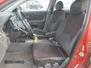 2008 Kia Rio LX with VIN KNADE163X86344872, listed as a Copart auction lot 48530245 with 166,909 mi miles and Salvage Title. Bid and sale history available at carsss.com. Image 7.