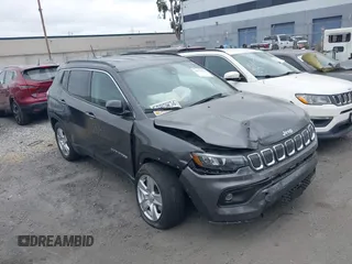 2022 Jeep Compass Latitude с VIN 3C4NJCBB8NT188411, выставлен на аукционе IAAI как лот 42011145 с пробегом 14 629 миль миль и . История ставок и продаж доступна на DreamBid. Изображение 1.