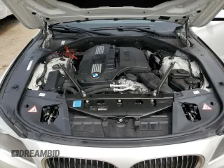 2011 BMW 7 Series 740Li with VIN WBAKB4C51BC574574, listed as a Copart auction lot 50425125 with 78,968 mi miles and Salvage title. Bid and sale history available at DreamBid. Image 11.