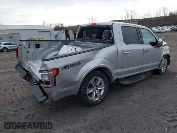 2016 Ford F-150 XLT with VIN 1FTEW1EF0GFA75148, listed as a IAAI auction lot 41616496 with 104,134 mi miles and . Bid and sale history available at DreamBid. Image 4.