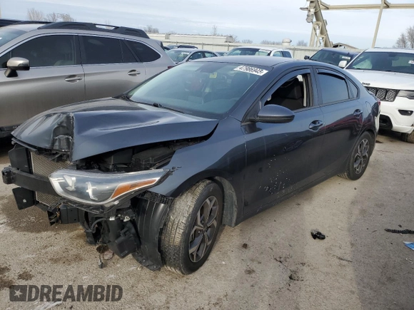 2019 Kia Forte LXS with VIN 3KPF24AD8KE034498, listed as a Copart auction lot 47986945 with 72,872 mi miles and Salvage title. Bid and sale history available at DreamBid. Image 1.
