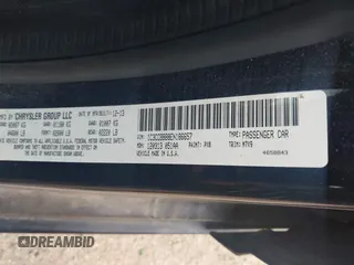 2014 Chrysler 200 Touring with VIN 1C3CCBBB8EN186657, listed as a IAAI auction lot 41943197 with 170,414 mi miles. Bid and sale history available at carsss.com. Image 9.