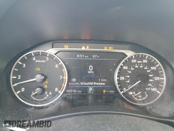 2020 Nissan Altima SV z VIN 1N4BL4DV8LC165977, wystawiony jako Copart lot #52112495 z przebiegiem 60 918 mil mil oraz Szkoda całkowita • Salvage title. Historia ofert i sprzedaży dostępna na DreamBid. Obrazek 9.