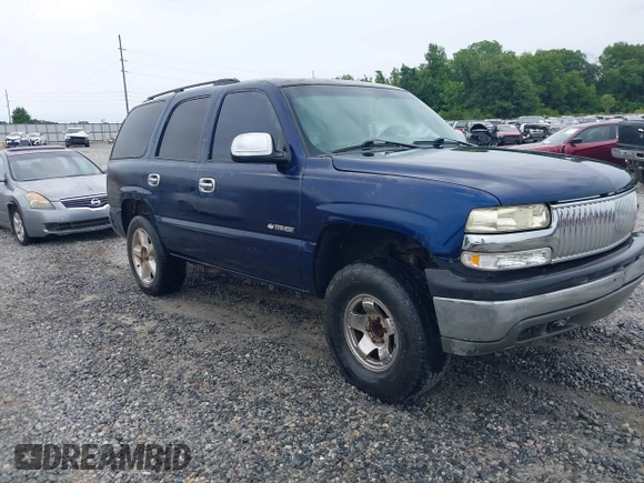 2002 Chevrolet Tahoe LS with VIN 1GNEC13Z62R205972, listed as a IAAI auction lot 42386598 with Not provided miles and . Bid and sale history available at DreamBid. Image 1.