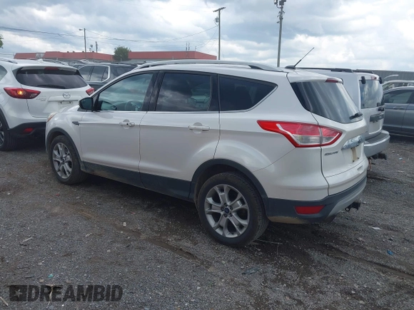 2015 Ford Escape Titanium with VIN 1FMCU0J99FUB92563, listed as a IAAI auction lot 42649556 with 183,199 mi miles and . Bid and sale history available at DreamBid. Image 3.