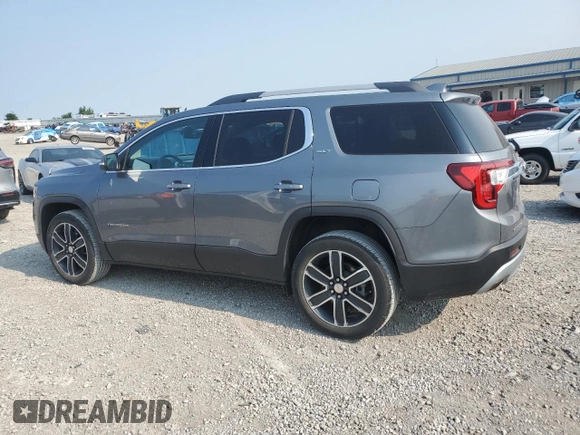 2022 GMC Acadia SLT with VIN 1GKKNMLS9NZ116075, listed as a Copart auction lot 58887355 with 33,516 mi miles and Salvage title. Bid and sale history available at DreamBid. Image 2.