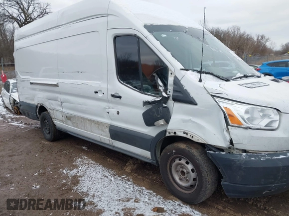 2017 Ford Transit z VIN 1FTYR3XM1HKA71226, wystawiony jako IAAI lot #41067318 z przebiegiem 469 620 mil mil oraz . Historia ofert i sprzedaży dostępna na DreamBid. Obrazek 6.