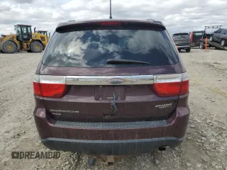 2012 Dodge Durango SXT with VIN 1C4RDJAG4CC146918, listed as a Copart auction lot 52524935 with 177,366 mi miles and Non repairable. Bid and sale history available at DreamBid. Image 6.