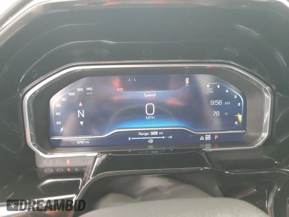 2023 Chevrolet Silverado 1500 LT Trail Boss with VIN 3GCUDFE89PG291160, listed as a Copart auction lot 74374664 with 5,757 mi miles and Salvage Title. Bid and sale history available at DreamBid. Image 9.