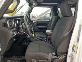 2021 Jeep Wrangler Unlimited Sport S with VIN 1C4HJXDN7MW722275, listed as a Copart auction lot 54663505 with 56,774 mi miles and Salvage title. Bid and sale history available at DreamBid. Image 7.