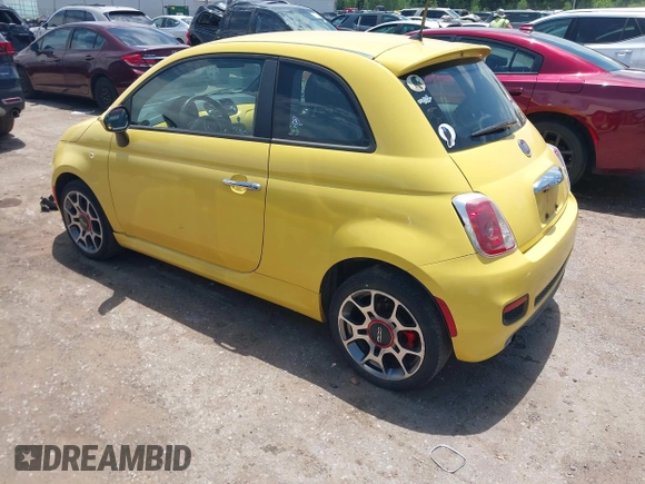 2013 FIAT 500 Sport z VIN 3C3CFFBR0DT618703, wystawiony jako IAAI lot #42521829 z przebiegiem 156 258 mil mil oraz . Historia ofert i sprzedaży dostępna na DreamBid. Obrazek 3.