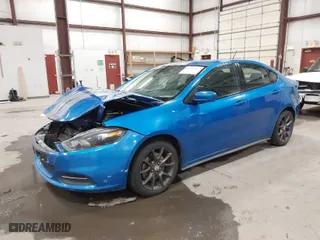 2016 Dodge Dart SE with VIN 1C3CDFAA9GD668110, listed as a IAAI auction lot 41556817 with 150,167 mi miles. Bid and sale history available at carsss.com. Image 2.