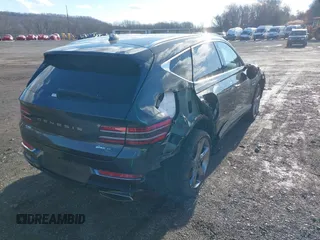 2024 Genesis GV80 with VIN KMUHCESC7RU180109, listed as a IAAI auction lot 41524166 with 4,109 mi miles and . Bid and sale history available at DreamBid. Image 4.