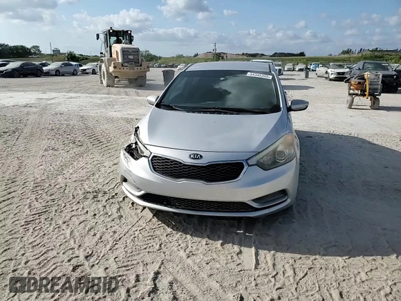 2015 Kia Forte LX with VIN KNAFK4A62F5362709, listed as a Copart auction lot 54345355 with 101,900 mi miles and Salvage Title. Bid and sale history available at carsss.com. Image 13.