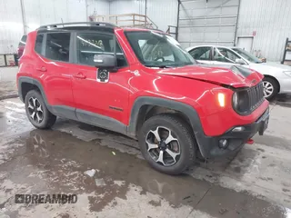2019 Jeep Renegade Trailhawk with VIN ZACNJBC16KPK31076, listed as a IAAI auction lot 41137012 with 92,740 mi miles and . Bid and sale history available at DreamBid. Image 1.
