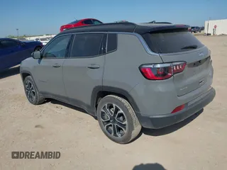 2023 Jeep Compass Limited with VIN 3C4NJDCN7PT569166, listed as a IAAI auction lot 42018154 with 40,751 mi miles and . Bid and sale history available at carsss.com. Image 3.