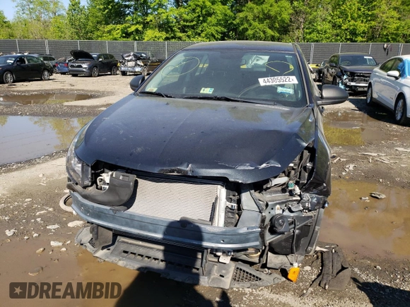 2015 Chevrolet Cruze LS with VIN 1G1PA5SH5F7264741, listed as a Copart auction lot 88030395 with 54,296 mi miles and Non Repairable. Bid and sale history available at DreamBid. Image 9.
