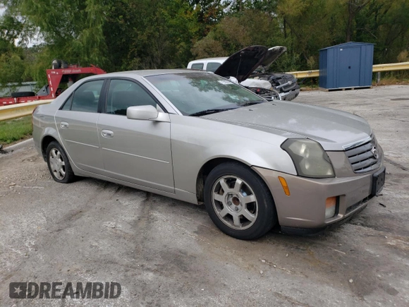 2004 Cadillac CTS with VIN 1G6DM577X40160238, listed as a Copart auction lot 71563584 with 167,815 mi miles and Salvage Title. Bid and sale history available at carsss.com. Image 4.