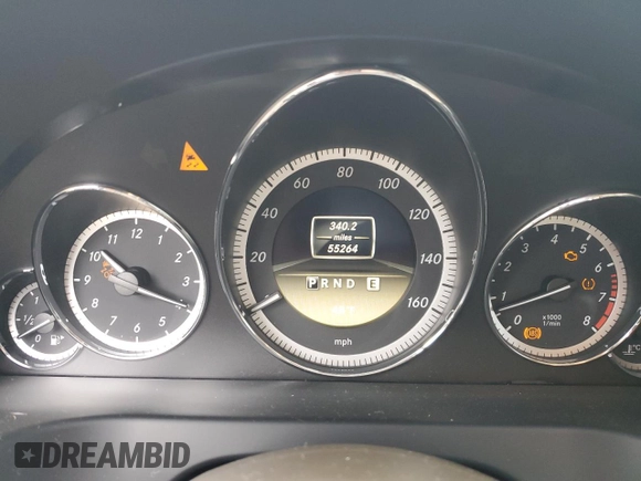 2012 Mercedes-Benz E 350 with VIN WDDKK5KF7CF146971, listed as a Copart auction lot 44729155 with 55,264 mi miles and Salvage Title. Bid and sale history available at DreamBid. Image 9.