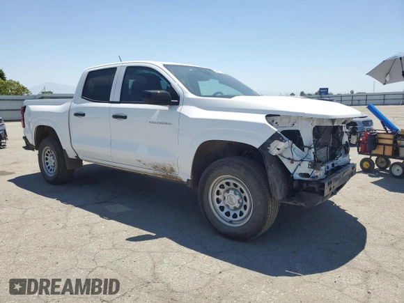 2024 Chevrolet Colorado 2WD Work Truck с VIN 1GCGSBEC0R1274054, выставлен на аукционе Copart как лот 56400025 с пробегом 23 427 миль миль и Списание • Salvage title. История ставок и продаж доступна на DreamBid. Изображение 4.