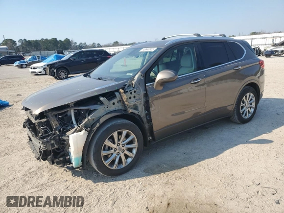 2019 Buick Envision Essence with VIN LRBFXCSA6KD021457, listed as a Copart auction lot 46648825 with 160,243 mi miles and Salvage Title. Bid and sale history available at DreamBid. Image 1.