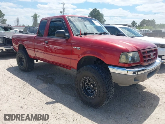 2003 Ford Ranger XL Fleet with VIN 1FTYR44V43PB45754, listed as a IAAI auction lot 42024503 with 196,361 mi miles. Bid and sale history available at carsss.com. Image 1.