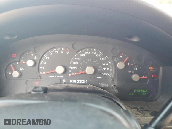 2003 Ford Explorer XLT с VIN 1FMZU73KX3UA54514, выставлен на аукционе Copart как лот 62077155 с пробегом 348 362 миль миль и Списание • Salvage title. История ставок и продаж доступна на DreamBid. Изображение 9.