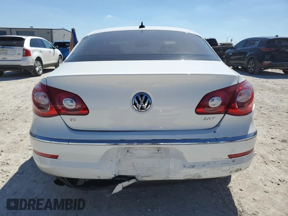2010 Volkswagen CC Sport with VIN WVWNN7AN2AE552890, listed as a Copart auction lot 73327374 with 117,165 mi miles and Salvage Title. Bid and sale history available at carsss.com. Image 6.