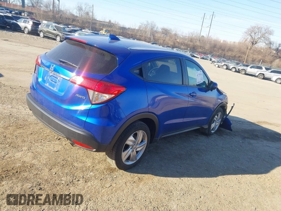 2020 Honda HR-V EX with VIN 3CZRU6H54LM724154, listed as a IAAI auction lot 41715536 with 30,940 mi miles. Bid and sale history available at carsss.com. Image 4.