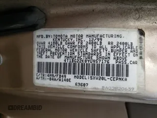 2000 Toyota Camry CE with VIN 4T1BG22K0YU957176, listed as a Copart auction lot 58276794 with 227,144 mi miles and Salvage Title. Bid and sale history available at carsss.com. Image 14.