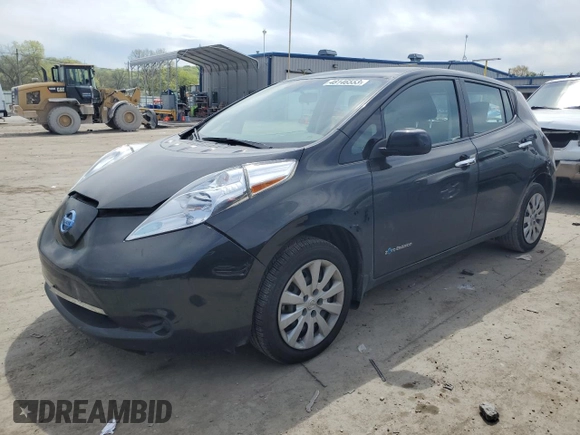 2015 Nissan LEAF SV with VIN 1N4AZ0CP8FC315788, listed as a Copart auction lot 48146553 with 71,454 mi miles. Bid and sale history available at carsss.com. Image 1.