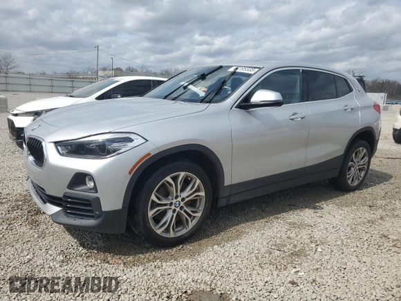 2020 BMW X2 sDrive28i with VIN WBXYH9C0XL5P15227, listed as a Copart auction lot 48195535 with 84,760 mi miles and Non Repairable. Bid and sale history available at carsss.com. Image 1.