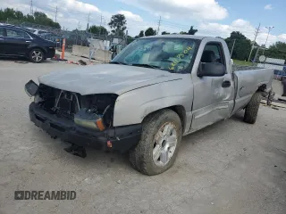 2005 Chevrolet Silverado 1500 Work Truck with VIN 1GCEC14Z25Z272371, listed as a Copart auction lot 68117504 with Not Provided miles and Non Repairable. Bid and sale history available at carsss.com. Image 1.