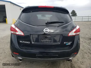2011 Nissan Murano SV with VIN JN8AZ1MW8BW187796, listed as a Copart auction lot 52339594 with 0 mi miles and Salvage Title. Bid and sale history available at carsss.com. Image 6.