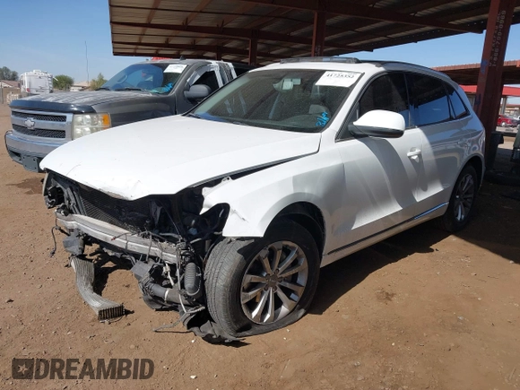2013 Audi Q5 Premium Plus with VIN WA1LFAFP5DA058668, listed as a IAAI auction lot 41725352 with 133,183 mi miles and . Bid and sale history available at DreamBid. Image 18.