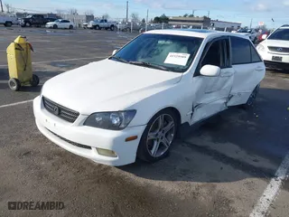 2002 Lexus IS 300 with VIN JTHED192420040376, listed as a IAAI auction lot 41529589 with 280,053 mi miles. Bid and sale history available at carsss.com. Image 17.